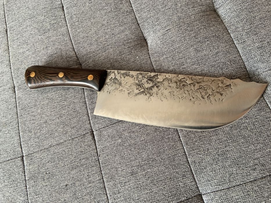 Секач кованный кухонный топорик топор для кухни сікач сокира кухона