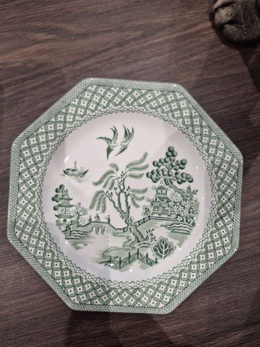 Conjunto 5 Pratos Sobremesa - Inglaterra