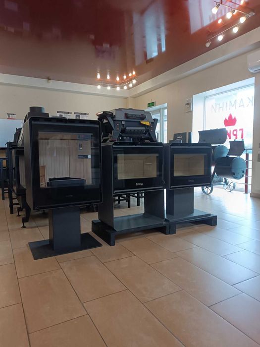 Каміни, печі, топки, біокаміни, димоходи, комплектуючи до камінів