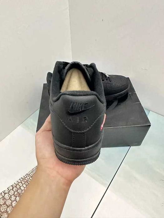 Nike Air Force 1 Low Supreme Black R.45