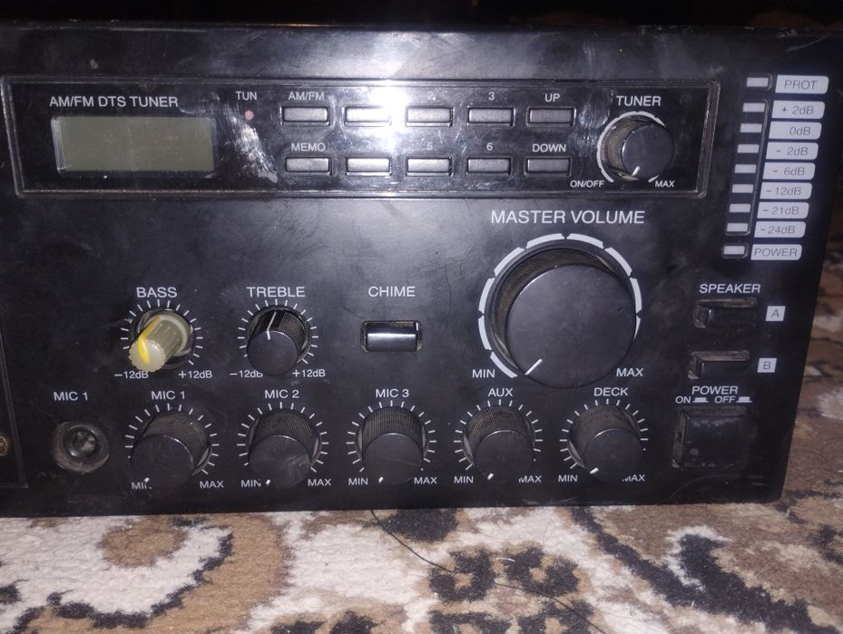 Усилитель мощности трансляционный Inter M POP-120  120 ват