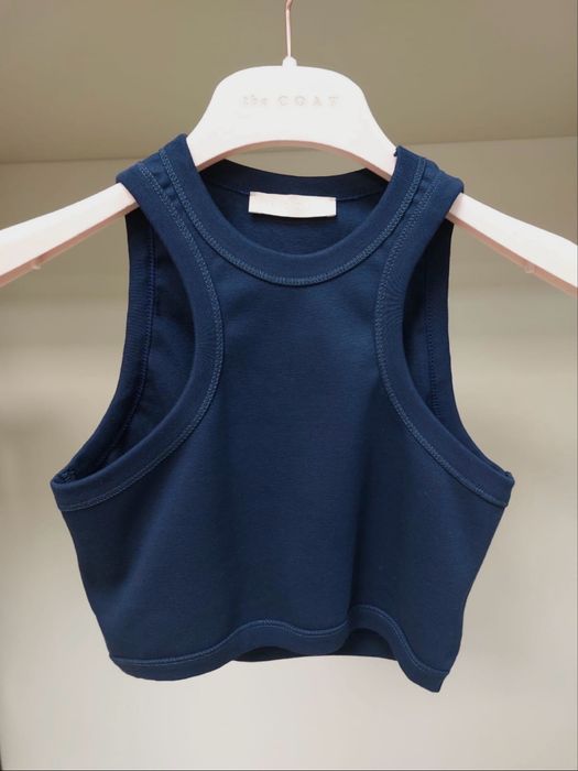 Білий топ майка the coat