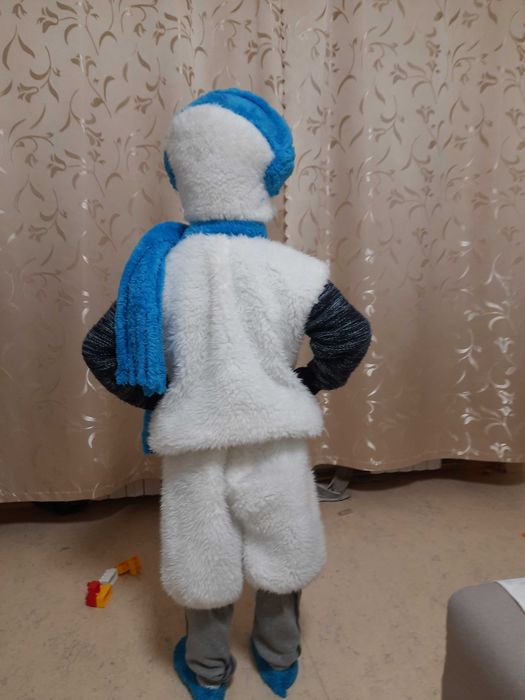 Костюм снеговика карнавальный новогодний снеговик