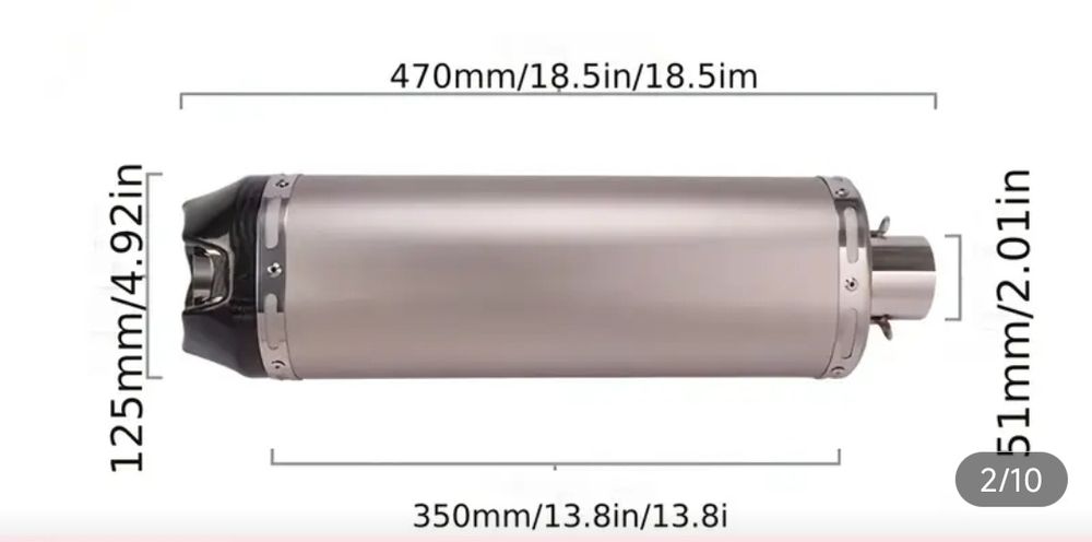 Ponteira inox de rendimento