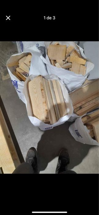 Sacos de lenha ideal para bailarinas ou salamandras