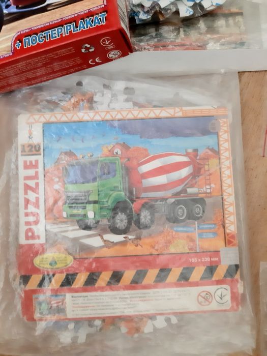 Продам 7 шт пазлів за 250грн