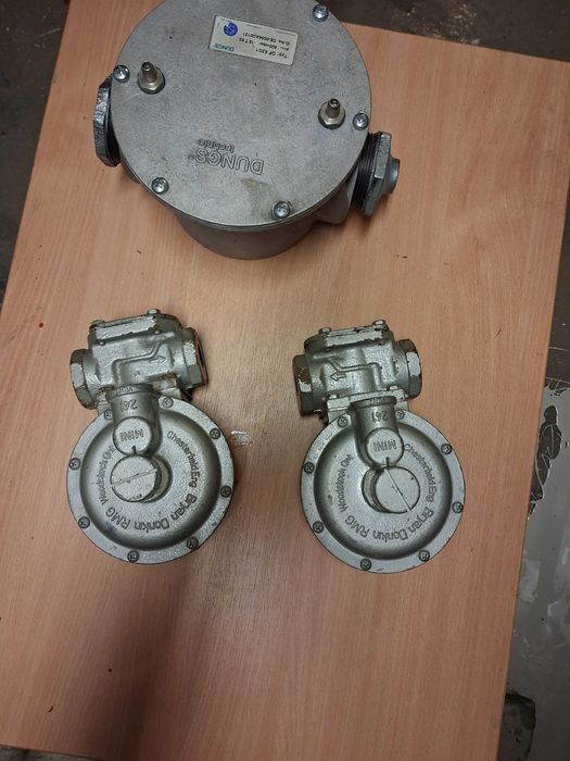 Filtr gazu /powietrza Dungs i regulator ciśnienia gazu Bryan Donkin