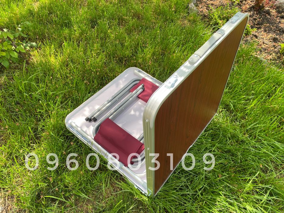 => 2025 г. Стол для пикника + 4 стула. Раскладной столик кемпинга стіл