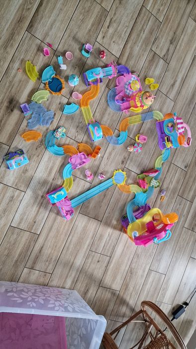 Chomiki hasbro mega zestaw tor dla chomików