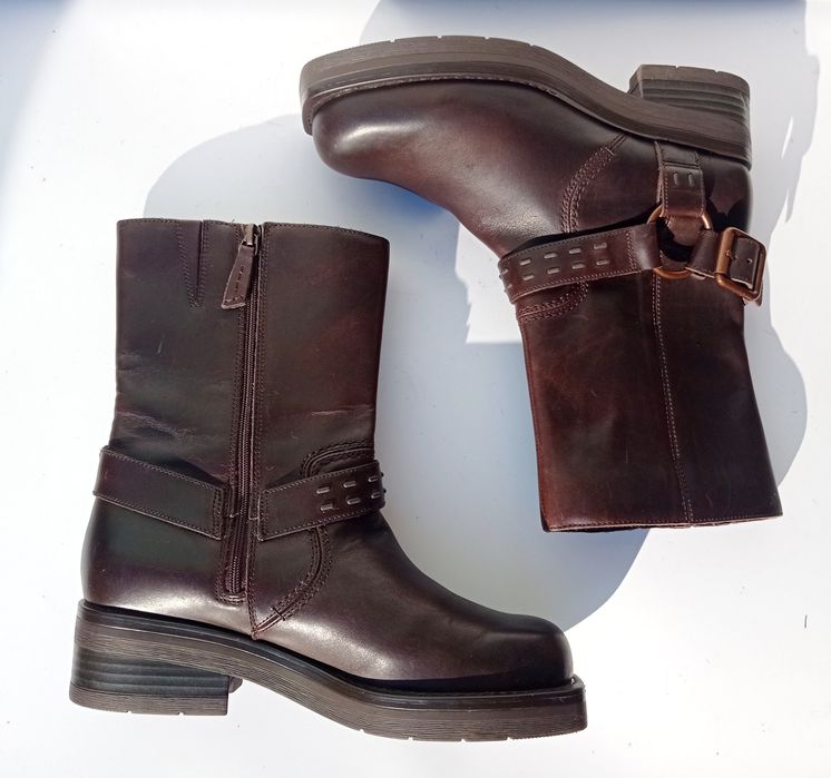 Сапоги женские Clarks р. 41,5.
