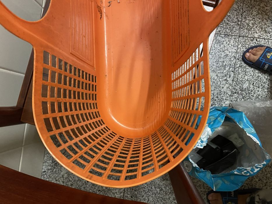 Cesto em pvc novo