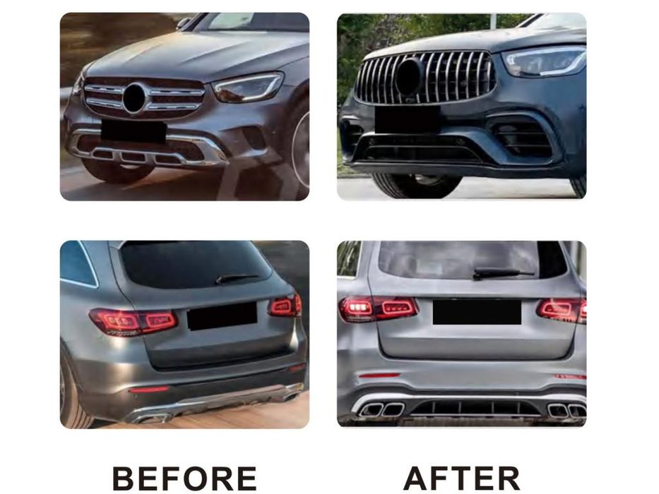 Mercedes GLC X253 2015-2022 рр. Комплект обвісів 2020-2022 (AMG GLC63)