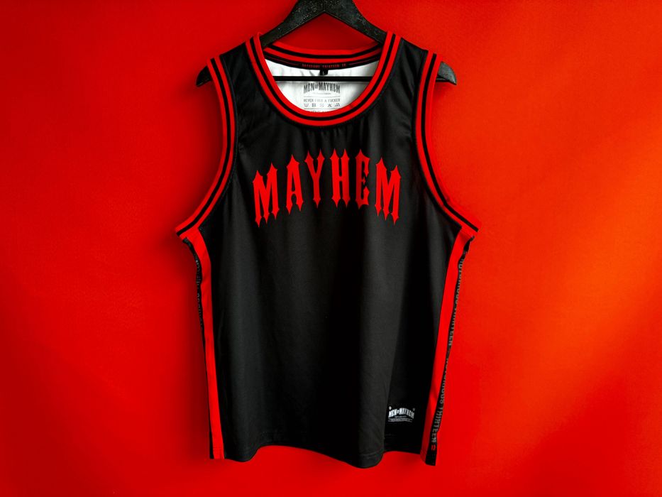 MEN OF MAYHEM 13 оригінал чоловіча спортивна майка футболка безрукавка розмір L