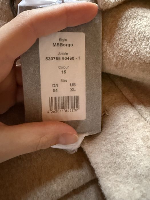 Milestone Kurtka koszulowa przejściowa MSBorgo XL wełna