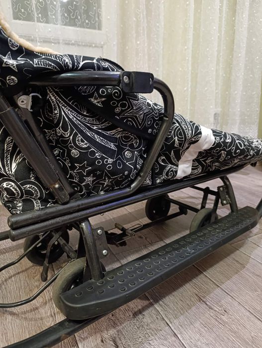 Санки на колесах