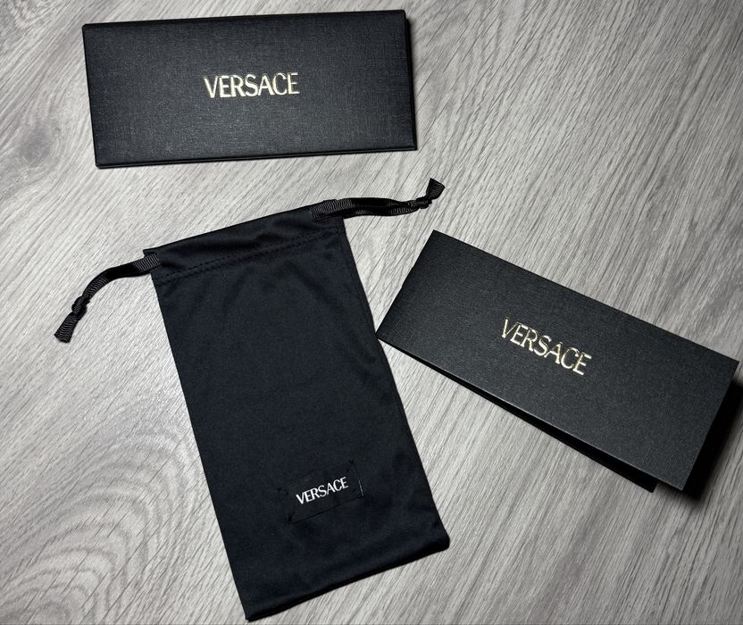Новый Versace оригинал мешочек черный для очков,чехол для очков,мішечек для окулярів версаче+ документы