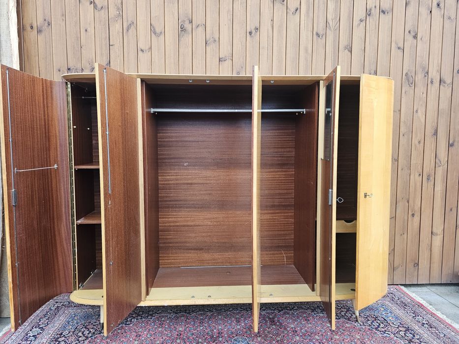 Szafa PRL Mid Century półokrągła 235 cm  #1427 Stylowy Węgrów