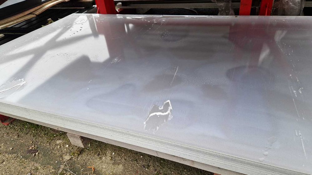 TANIA Blacha Płaska RAL 9010 RAL 9006 OD RĘKI Blacha Obróbkowa połysk