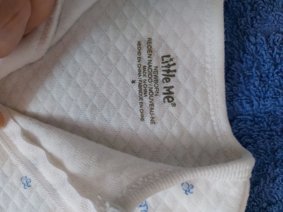 Чоловічок сліп ромпер на блискавці, шапочка, набір