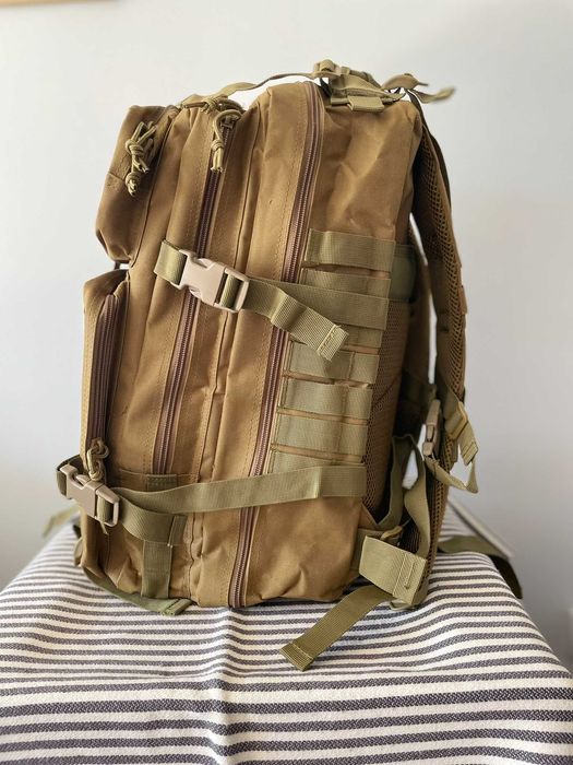 Mochila Táctica Militar Profissional – 45L | Verde | NOVA