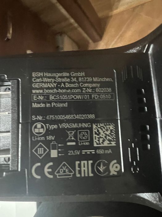 Sprzedam odkurzac bosch united 10