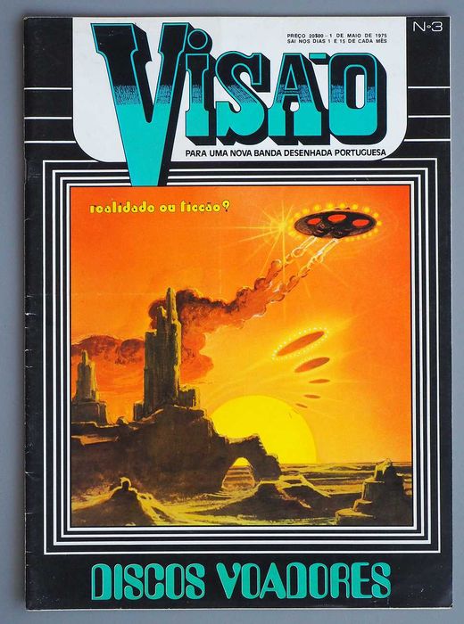 Vintage Comic Book - Visão #3