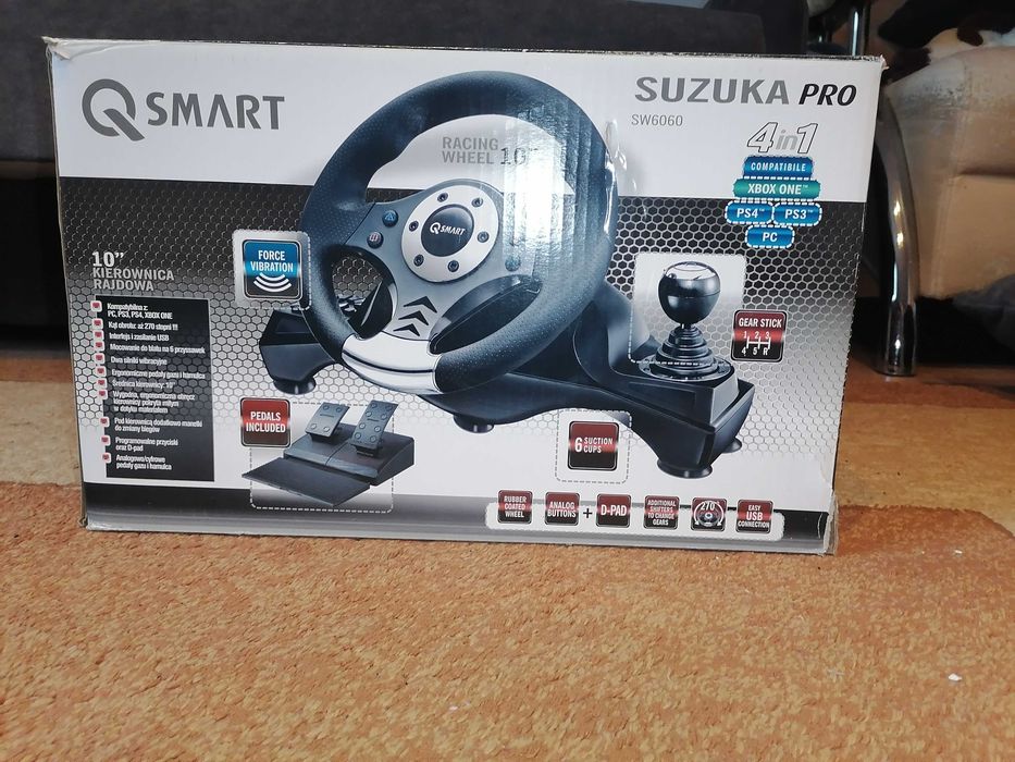 Kierownica Q-SMART SW6060 SUZUKA PRO (4w1)