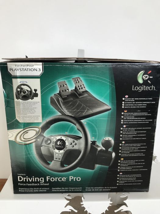 Volante e pedais Logitech Driving Force PRO (PS3 Playstation)