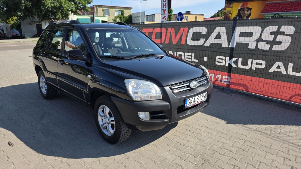 Kia Sportage 2,0 benzyna 4x4 Piękna i zadbana#klima sprawna#nowe sanki tył
