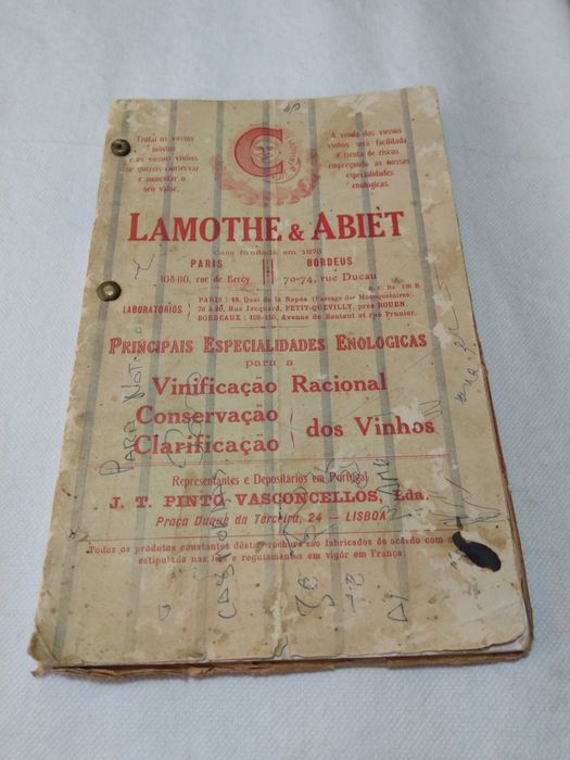 Miscelânea Enológica Quatro Opúsculos de Vários Autores