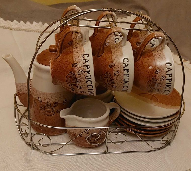 Zestaw kawowy cappuccino