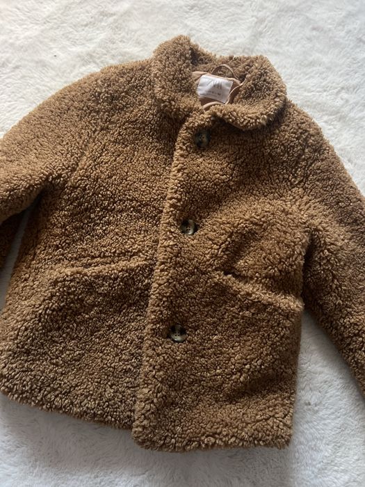 Шубка Zara Тедді.