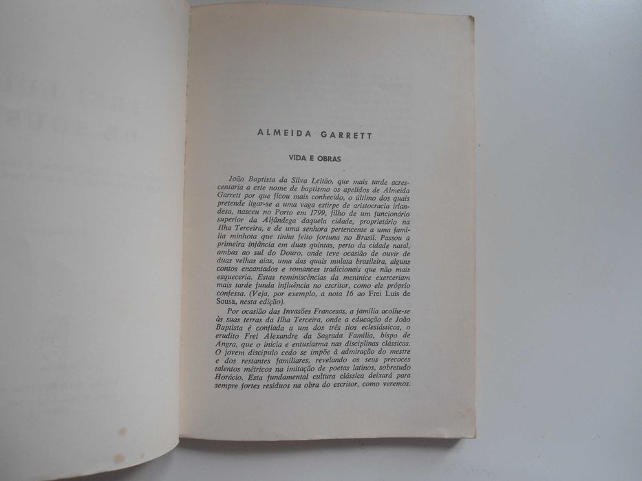 Frei Luís de Sousa por Almeida Garrett
