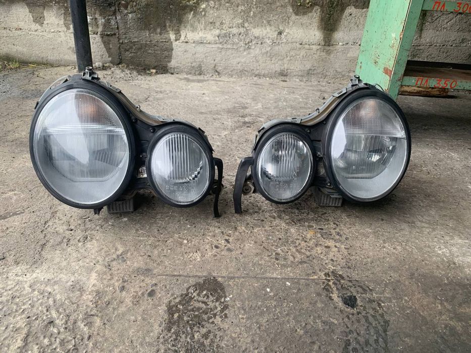 Фари ксенон пара комплект w210 до рест е220 е290 е200 е250 е300