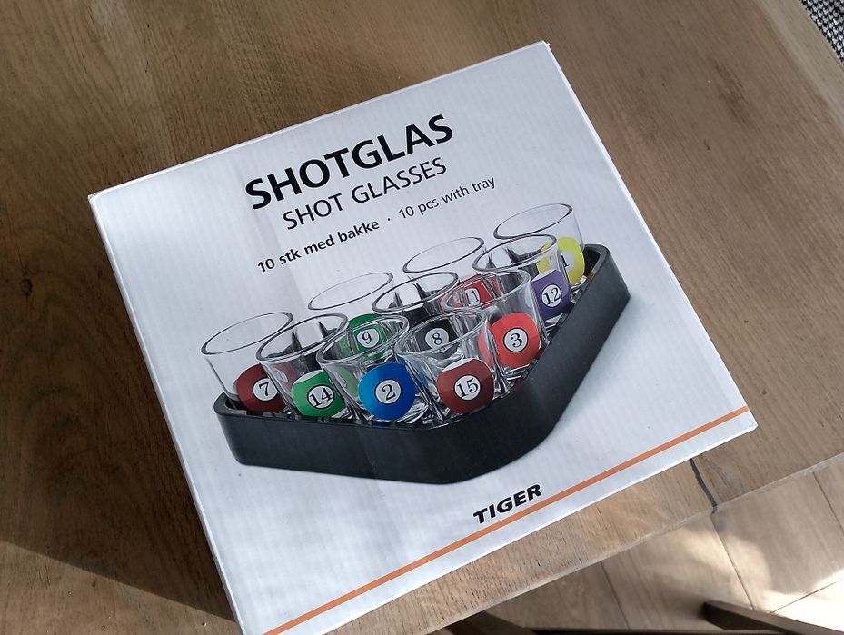 Nowy zestaw gra towarzyska bilard kieliszki do wódki shotów impreza Tiger