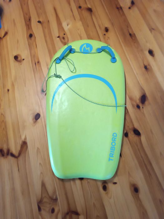 Bodyboard Tribord Decathlon deska z liną