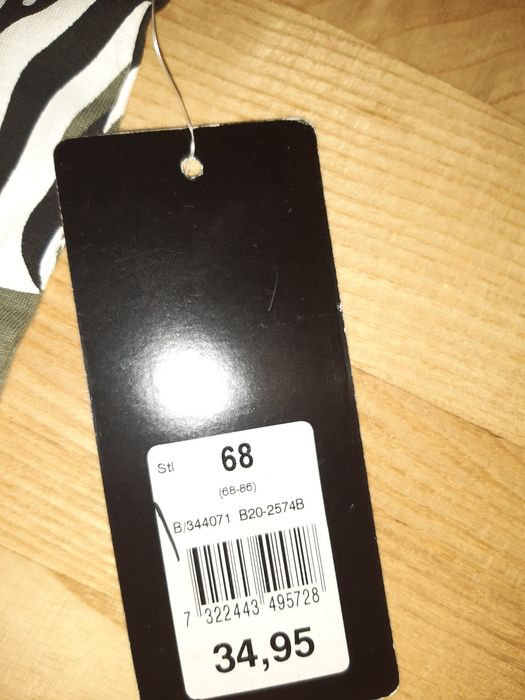 Nowa koszulka z krótkim rękawem rozm. 68