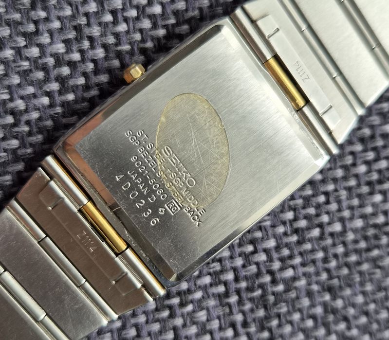 Zegarek męski Seiko 9021-5060 tank