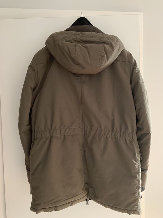 Kurka zimowa parka Calvin Klein khaki rozm M super stan