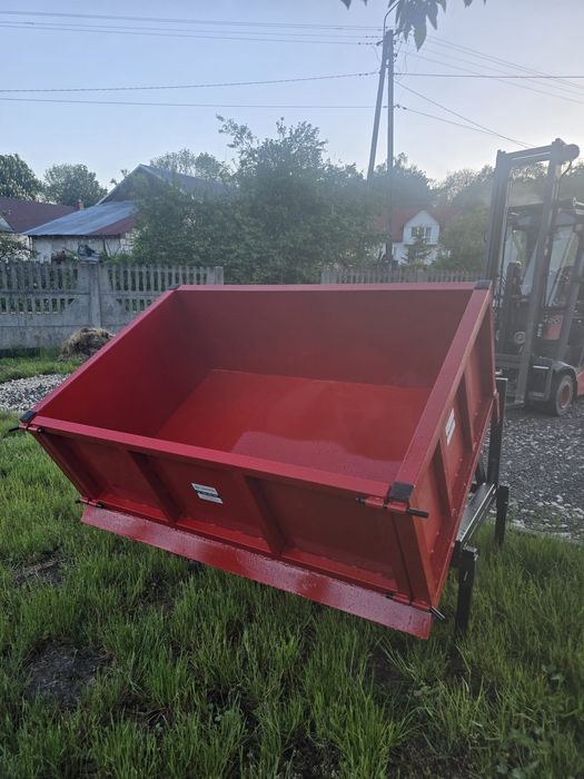 Nowa skrzynia wzmacniana z kiprem hydraulicznym 1.5 m GWARANCJA