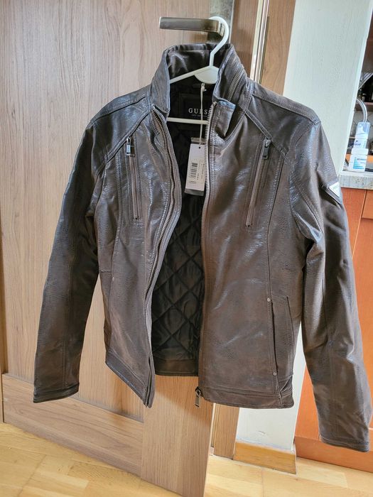 Kurtka skórzana męska Guess, rozmiar S
