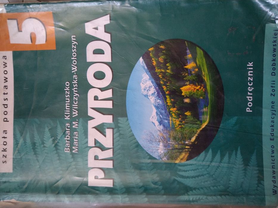 Przyroda 5 szkoła podstawowa,Barbara Klimuszko,Maria M.Wilczyńska...