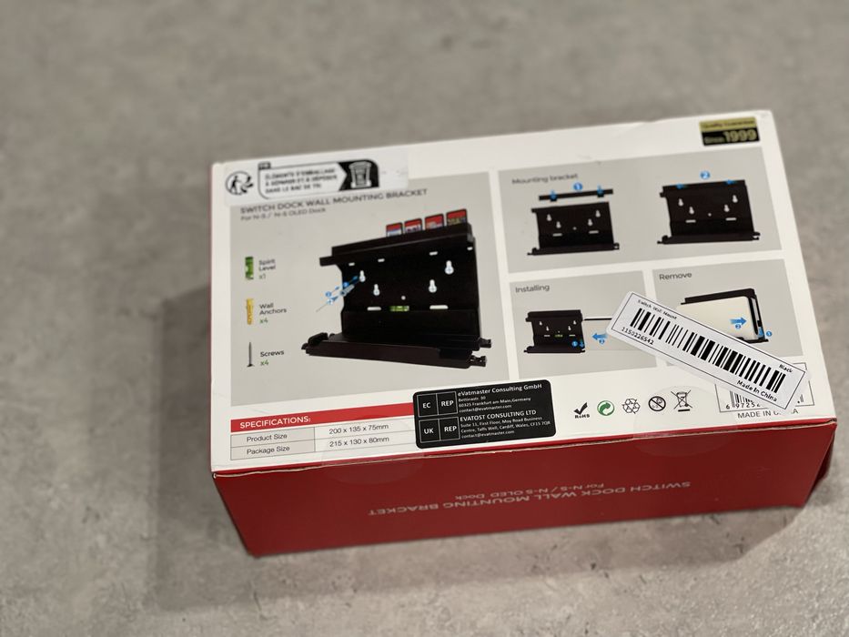 Продам Switch dock wall для nintendo switch .