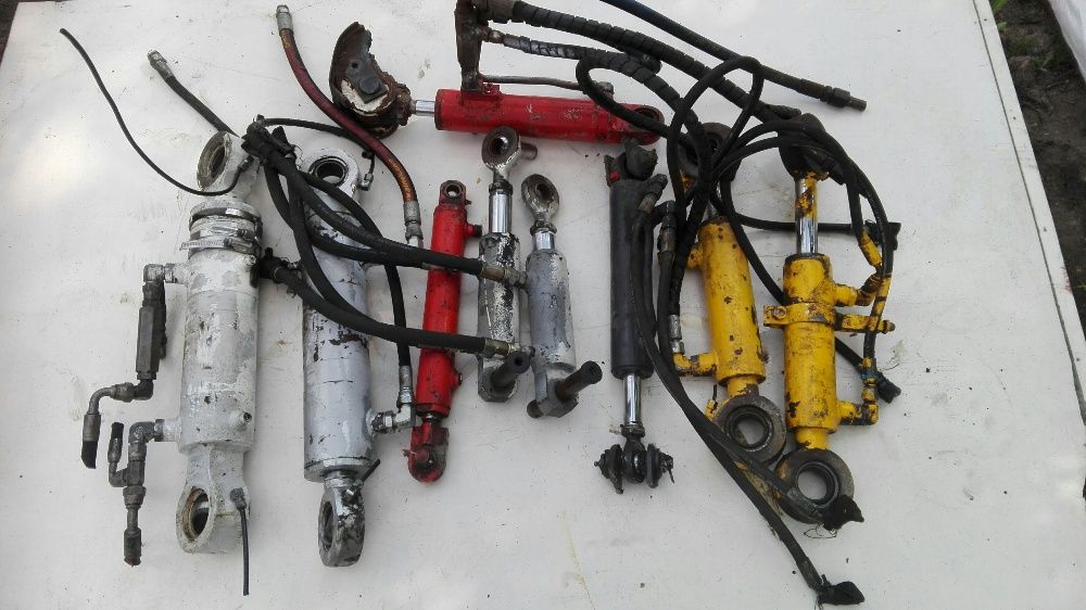 Siłownik hydrauliczne łuparek pompy  rozdzielacze