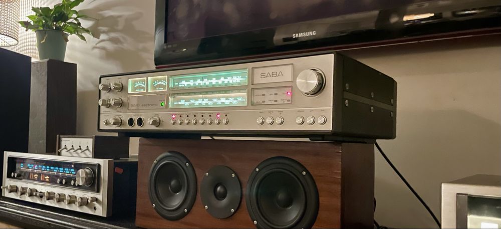 Saba 9240 Electronic piekny amplituner kwadro ciepla barwa GWARANCJA