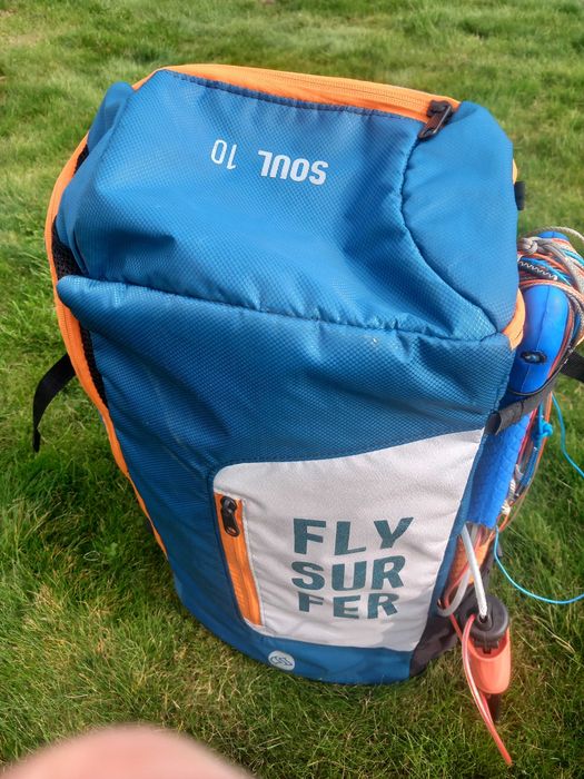 Latawiec kite flysurfer Soul 10m..+ bar nobile