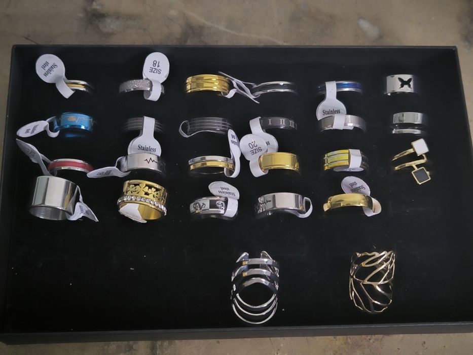 Anéis aço inoxidável