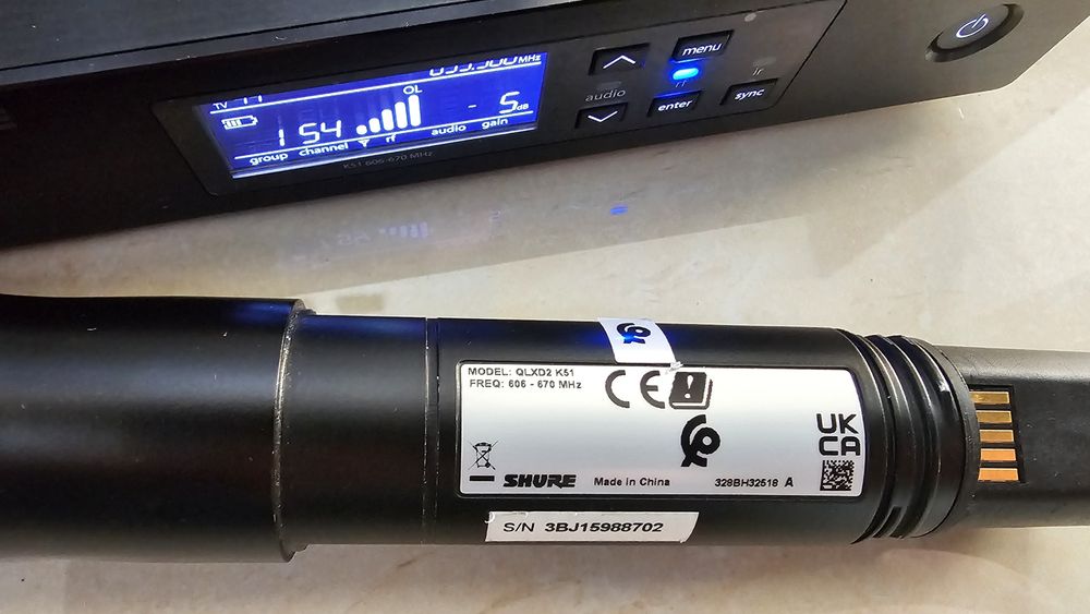 Shure qlxd k51 beta 58a oryginał