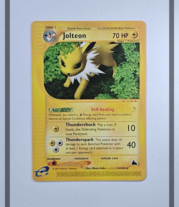 Jolteon 13/144 SK Pokemon ENG-NM
