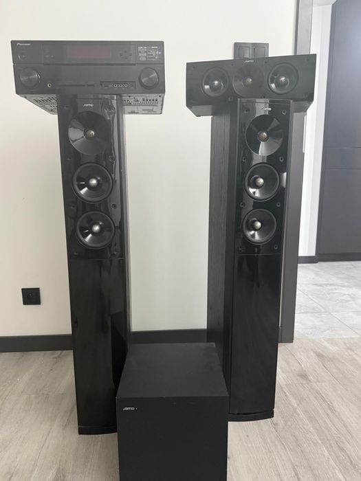 Zestaw nagłaśniający Jamo + Pioneer VSX-920 – cena do negocjacji